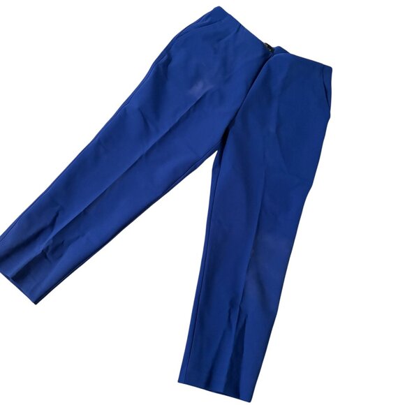 Racehl Zoe NWT Blue Pencil Leg Pant Size 14 - Picture 1 of 4